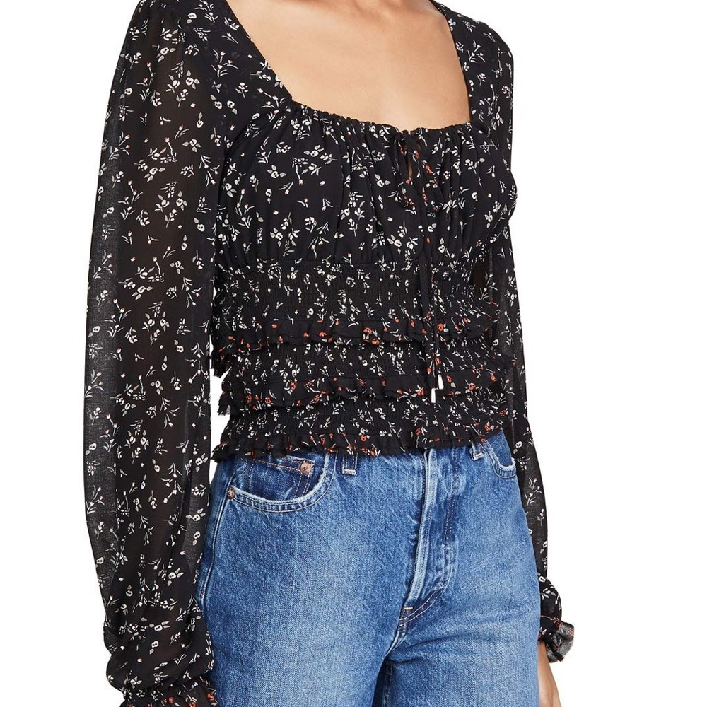 Women's Free People Lolita Print Top